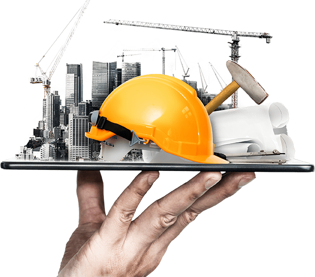 Construction professional ready to help